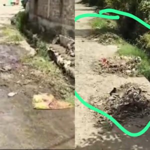 *खमतरा में गंदगी से ग्रामीण परेशान, स्कूल जाने वाले रास्ते पर बह रहा गंदा पानी*!