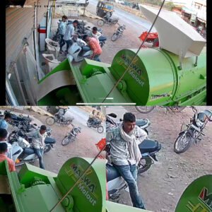*मंडी रोड से शातिर अंदाज में मोटरसाइकिल चोरी, दुकानदार और ग्राहकों को झांसा देकर ले उड़ा चोर!*